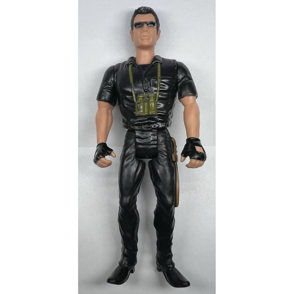 Hasbro Jurassic‎ Park Dr Ian Malcolm Kids 4.5" Black Good Vintage 1997 Figure